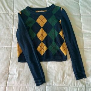 Women’s American Eagle Argyle Sweater
